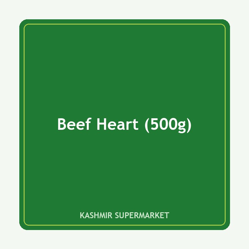 Beef Heart (500g)