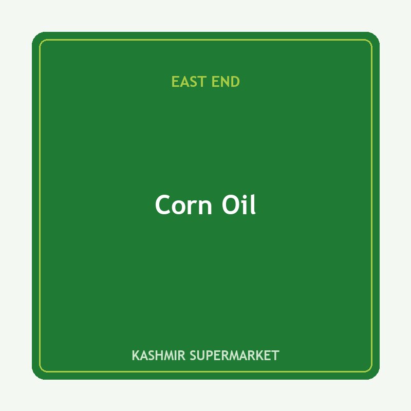 East End Corn Oil
