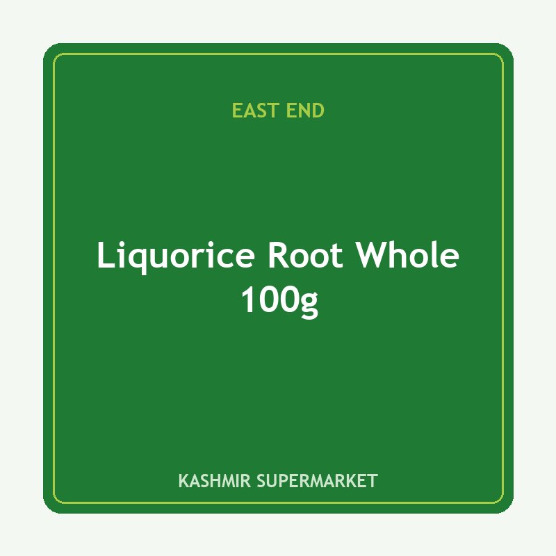 East End Liquorice Root Whole 100g