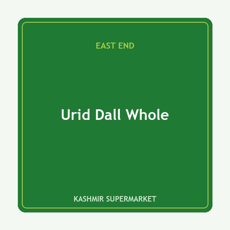 East End Urid Dall Whole