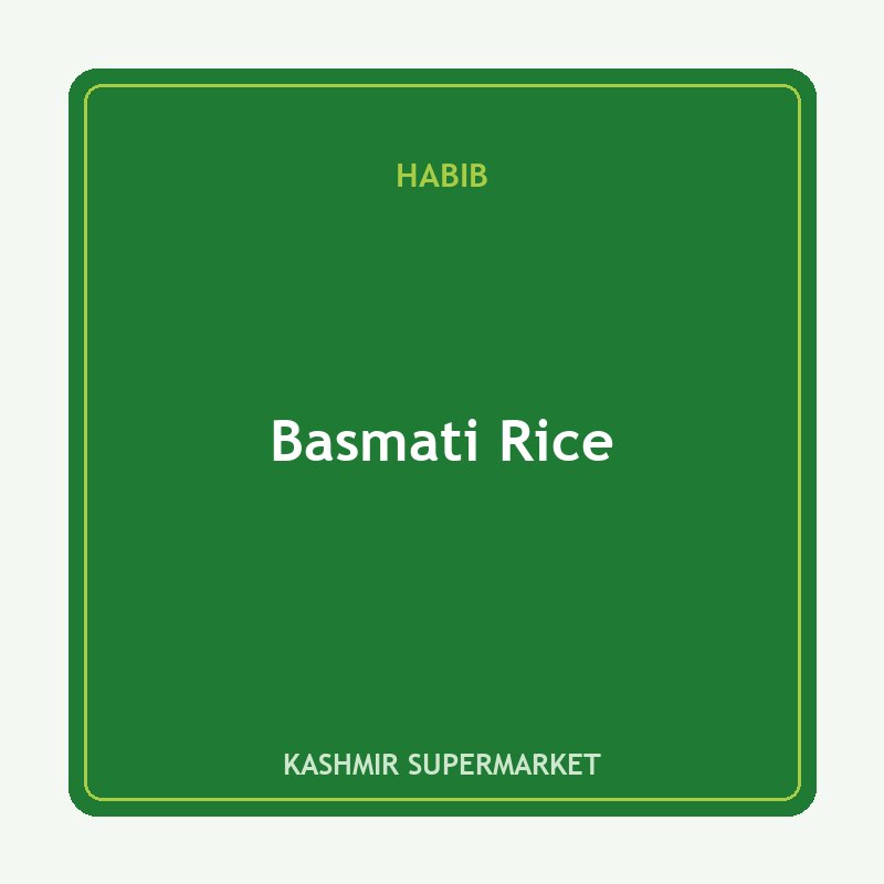 Habib Basmati Rice
