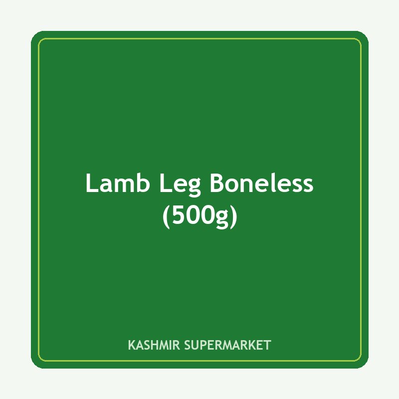 Lamb Leg Boneless (500g)