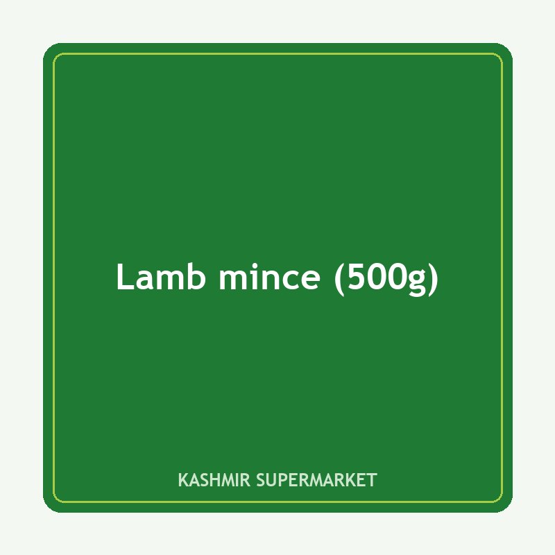 Lamb mince (500g)