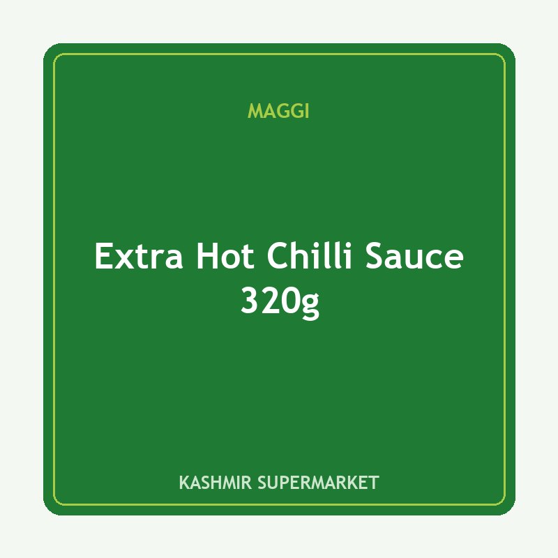 Maggi Extra Hot Chilli Sauce 320g