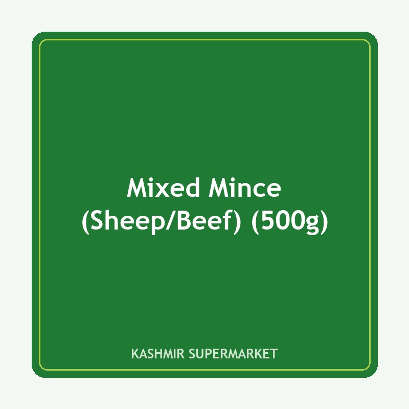Mixed Mince (Sheep/Beef) (500g)