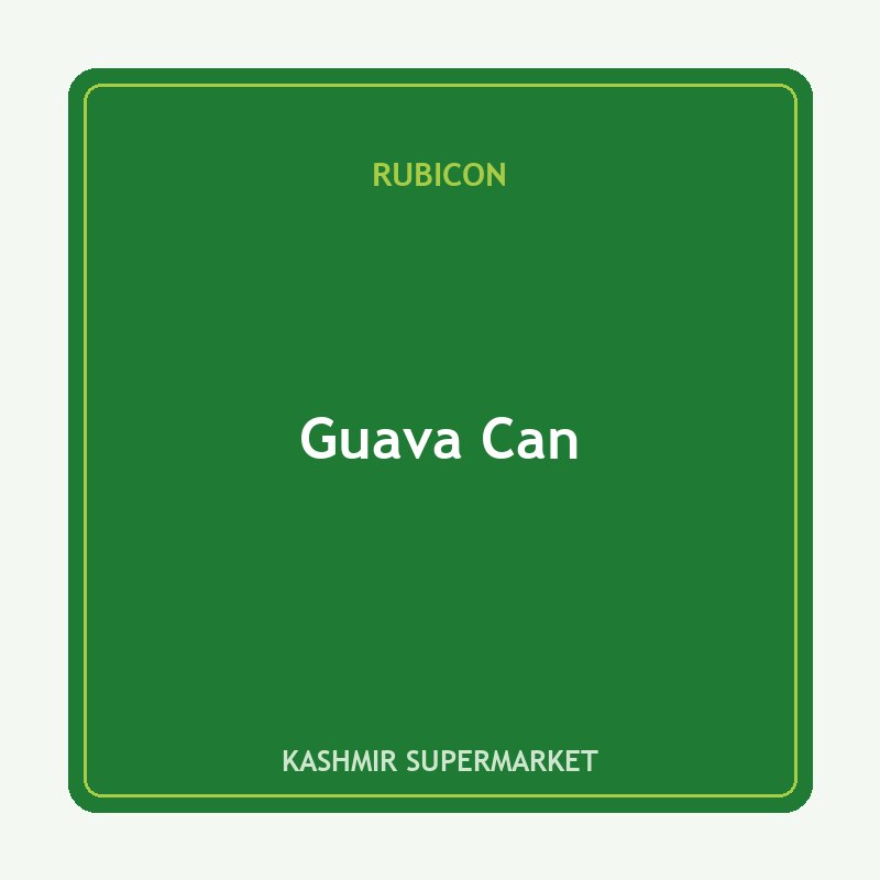 Rubicon Guava Can